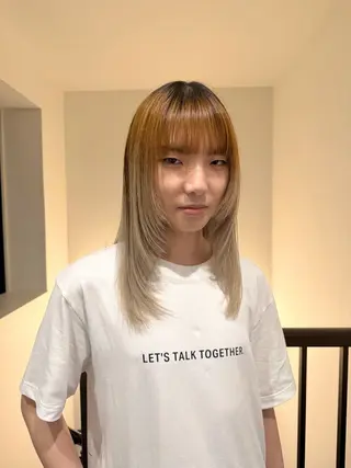 ロング 井出 海月のヘアスタイル