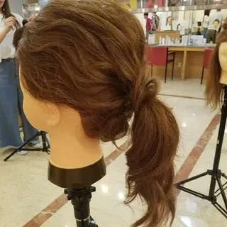 ヘアアレンジ 美谷添(ミヤゾエ) まどか大人ヘアサロンのヘアスタイル