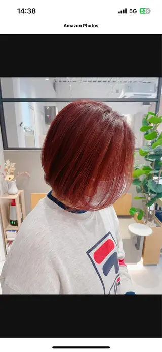 ショート カラー レイヤーカット/美髪 矯正🫧/中本輝人のヘアスタイル