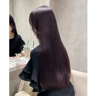 ロング カラー miyu /トレンド カラー×艶髪のヘアスタイル