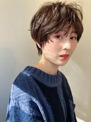 ショート カラー パーマ 大島 智子のその他イメージ