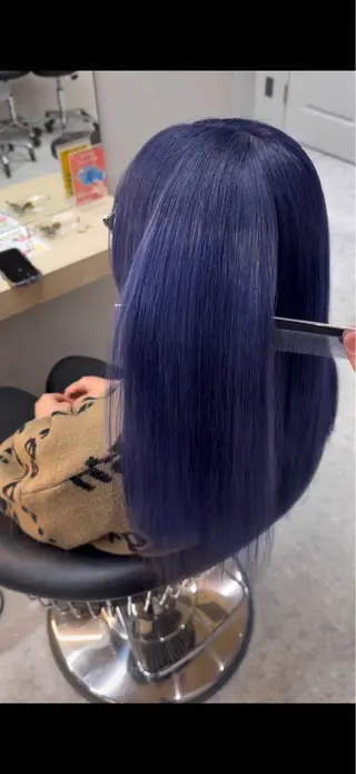 ロング 平山 翔意のヘアスタイル