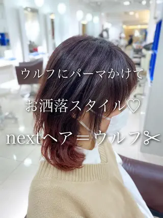 ミディアム 六丁の目/伊藤 /大人可愛いショートのヘアスタイル