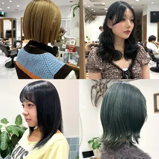 カラー 暖色カラー/ 透明感カラー/セイナのヘアスタイル
