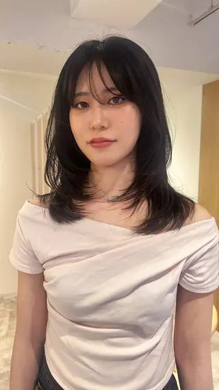 セミロング 🍒カット無料🍓 🫧金子🫧のヘアスタイル