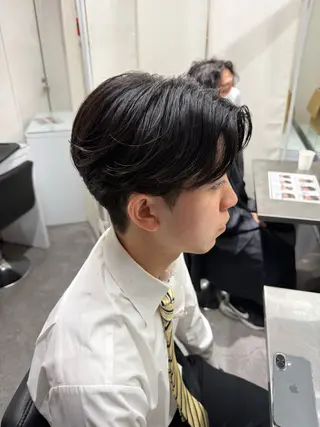 メンズ ✨曲がる縮毛矯正✨ メンズ特化YUIのヘアスタイル