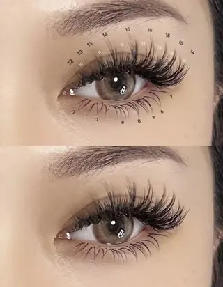 Miu 🌸韓国風 マツエク専門店🌸のマツエク・マツパデザイン