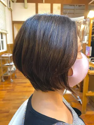 ショート 氷見 早祐香のヘアスタイル