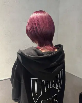 ショート カラー 🎀透明感˖⊹あすか 東橋本🪄︎︎⸝‪⸝のヘアスタイル