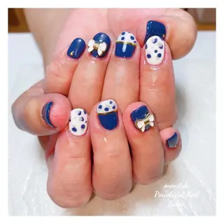 ショート ネイル 🐾enen style 🐾のネイルデザイン