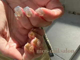 ミディアム nico-nail ️🫧wakanaのネイルデザイン