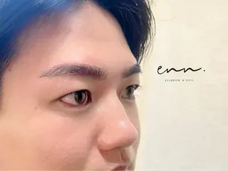 メンズ アイブロウ enn. 【眉毛/ネイル】のネイルデザイン