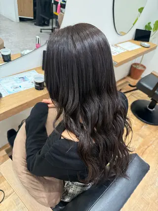 ロング カラー 💎寒色特化💎 透明感カラーみきのヘアスタイル