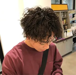 パーマ メンズ 【新潟/駅南】 RYOTAのヘアスタイル
