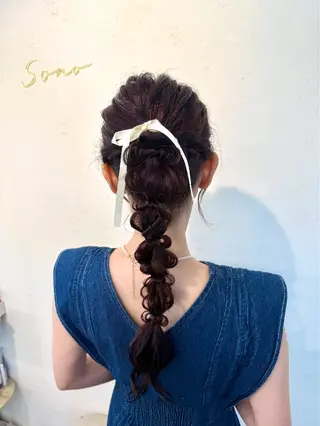 ヘアアレンジ 🪄表参道ヘアメイク /艶感ヘアメ/れいなのヘアスタイル