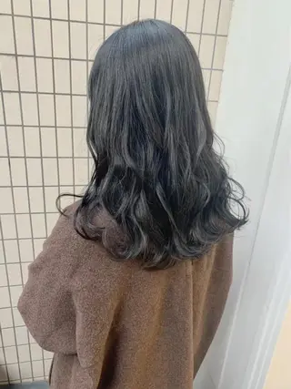 カラー Okamura Chisatoのヘアスタイル