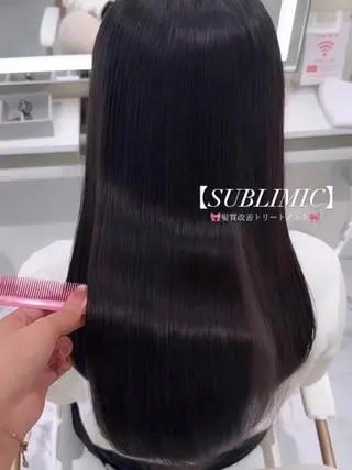 ロング ParveMix/ ワンホン/こころのヘアスタイル