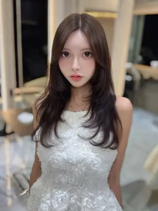 ロング 🫧髪質改善 講師🫧🍎幹細胞のヘアスタイル