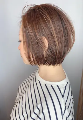 ショート 🎉骨格矯正カット ばば　としまさのヘアスタイル