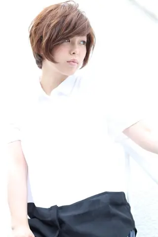 ショート 上田 ヒロツグのヘアスタイル