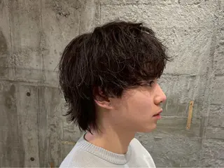 ショート パーマ メンズ 朝ラクパーマ 【SENA】のヘアスタイル