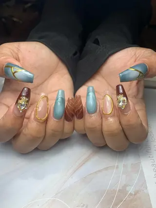 ネイル akina nailsのネイルデザイン