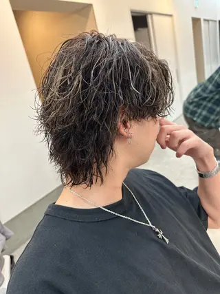 ミディアム パーマ 🦊後藤 楽人🦊のヘアスタイル