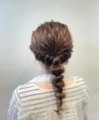 セミロング 池田 歩佳のヘアスタイル