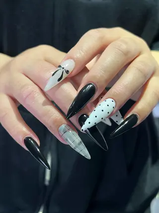 ネイル Hata nail 🎀個性派ニュアンスのネイルデザイン