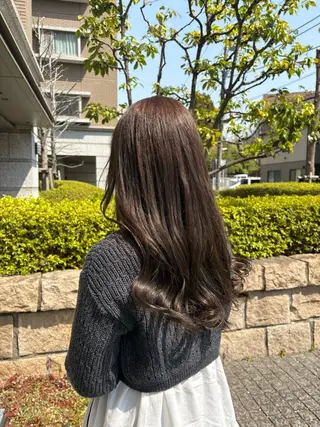 ロング 🌿ボブ/美髪矯正/ 艶カラー/Rukiのヘアスタイル