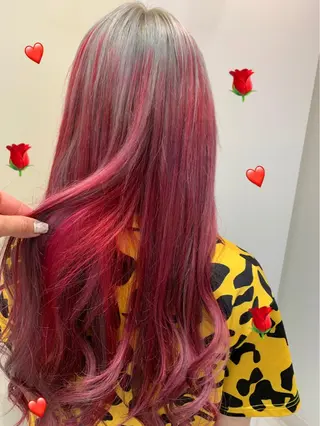 ロング カラー 新宿駅近♡個室 ♡関口三都季🌜のヘアスタイル