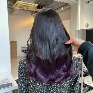 ロング カラー パーマ ヘアアレンジ 💗無料カットモデル 募集中yu-ki💗のヘアスタイル