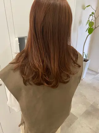 ロング 安村 葵稀のヘアスタイル