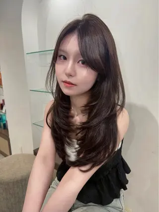 ロング カラー 北橋 流空のヘアスタイル