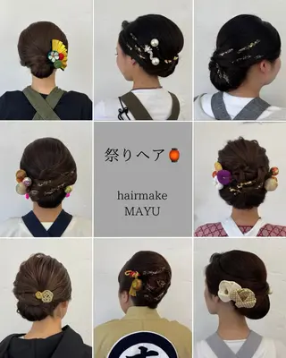 ヘアアレンジ 森田 真由のマツエク・マツパデザイン