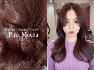 ロング カラー 【艶カラー】 じゅりのヘアスタイル