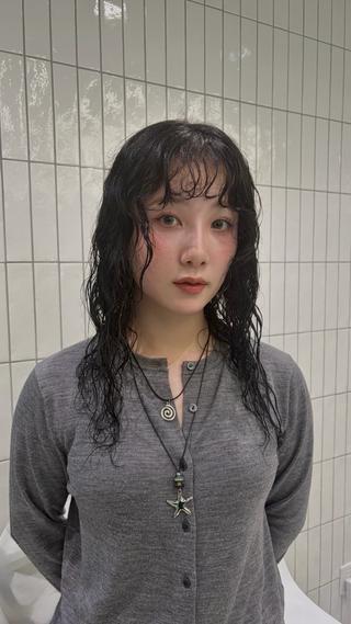 カラー Rin🪷ネイル/ 透明感ヘアカラーのヘアスタイル