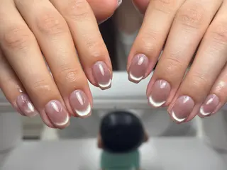 ショート トゥー フエンのネイルデザイン