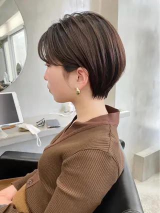 ショート カラー 華 /ショート/ボブのヘアスタイル