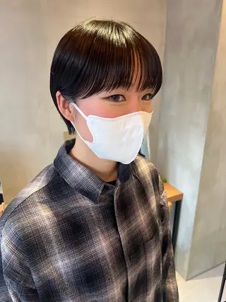 ショート 三浦 れいやのヘアスタイル