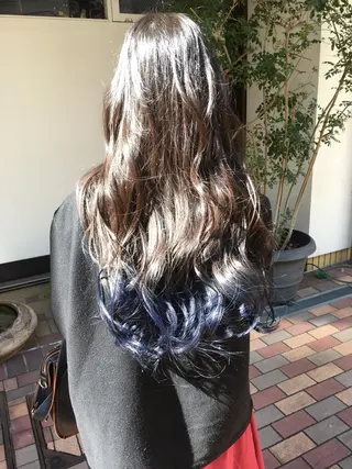 ロング カラー hair salon　k2のヘアスタイル
