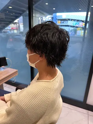 パーマ メンズ ヘアセット/メンズ パーマChihoのヘアスタイル