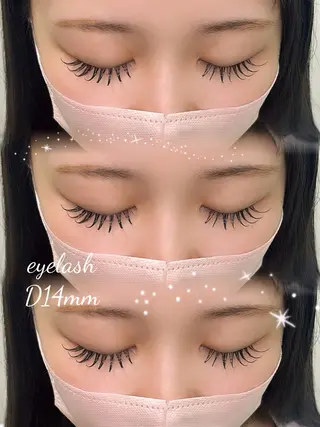 マツエク・マツパ Mei🎀 eye & hairのマツエク・マツパデザイン