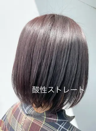 ショート パーマ LiTA 浜線店 かなえみゆうのヘアスタイル