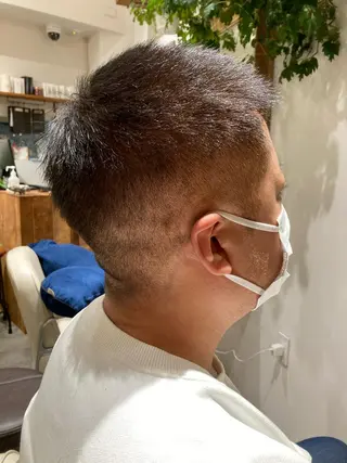 メンズ 大方 いくみのヘアスタイル
