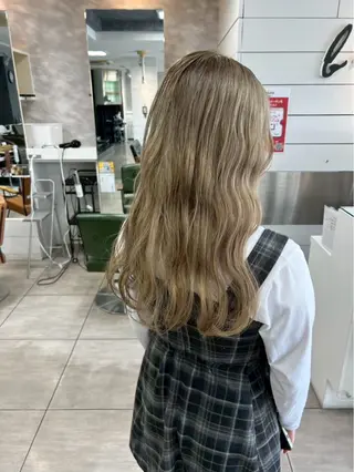 ロング カラー 本尾 空大のヘアスタイル