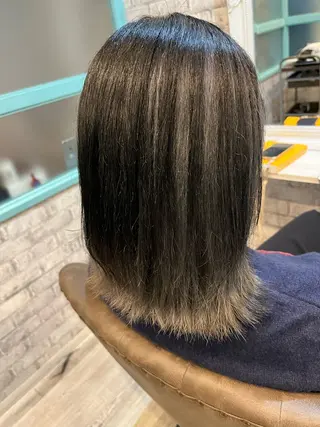 セミロング ✂️髪質改善美髪矯正 KOTA⭐️のヘアスタイル