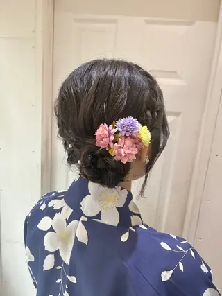 ミディアム ヘアアレンジ 🩵aiko / モデル募集中️🩵のヘアスタイル