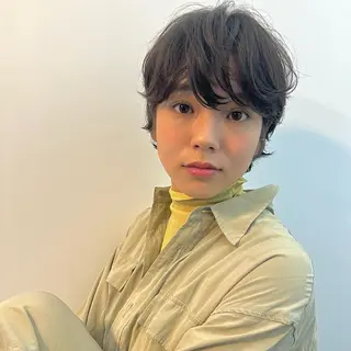 ショート パーマ 🦭era shiori🦭のヘアスタイル