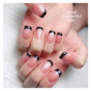 ミディアム ネイル 🐾enen style 🐾のネイルデザイン